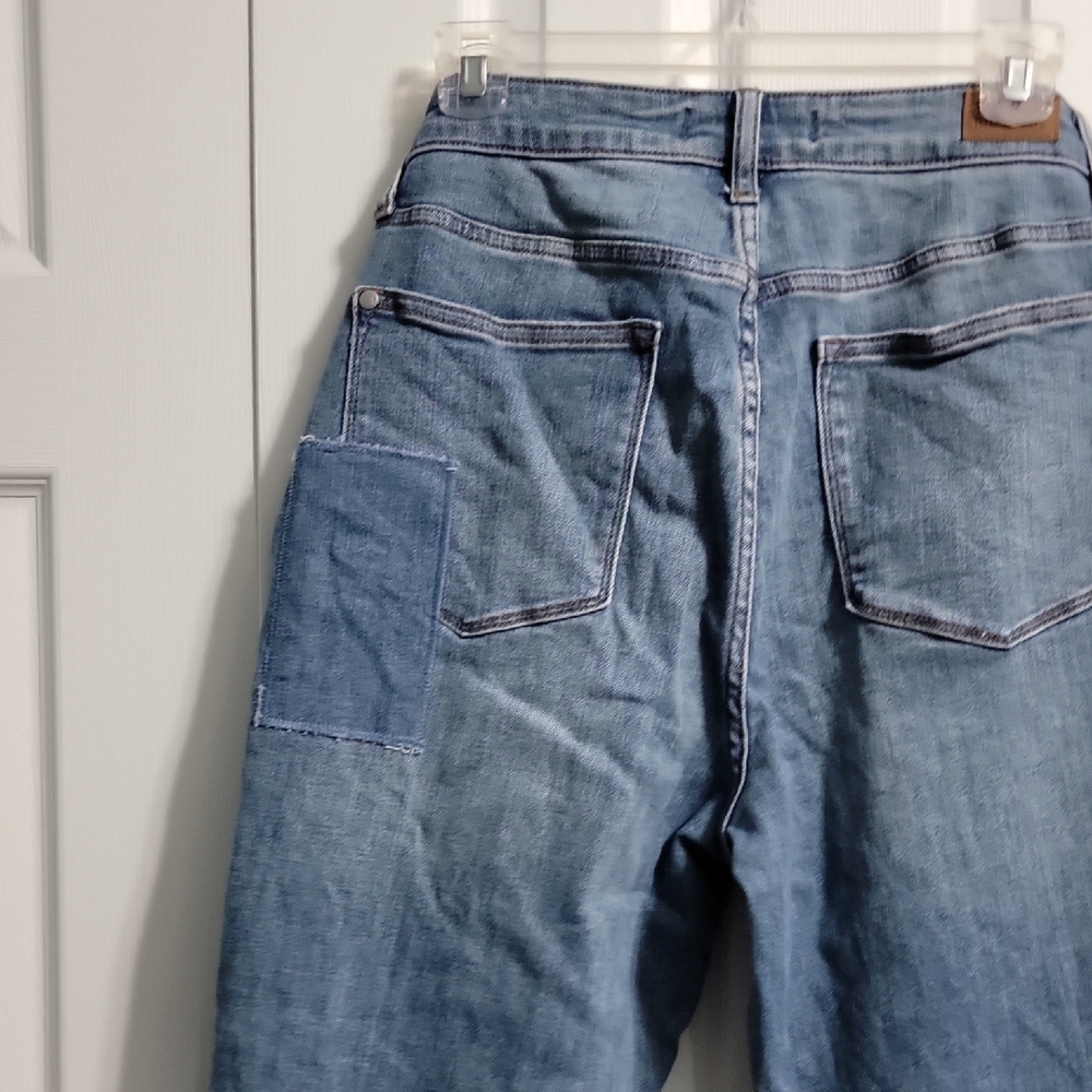 Patchwork Blue Jeans - image 5